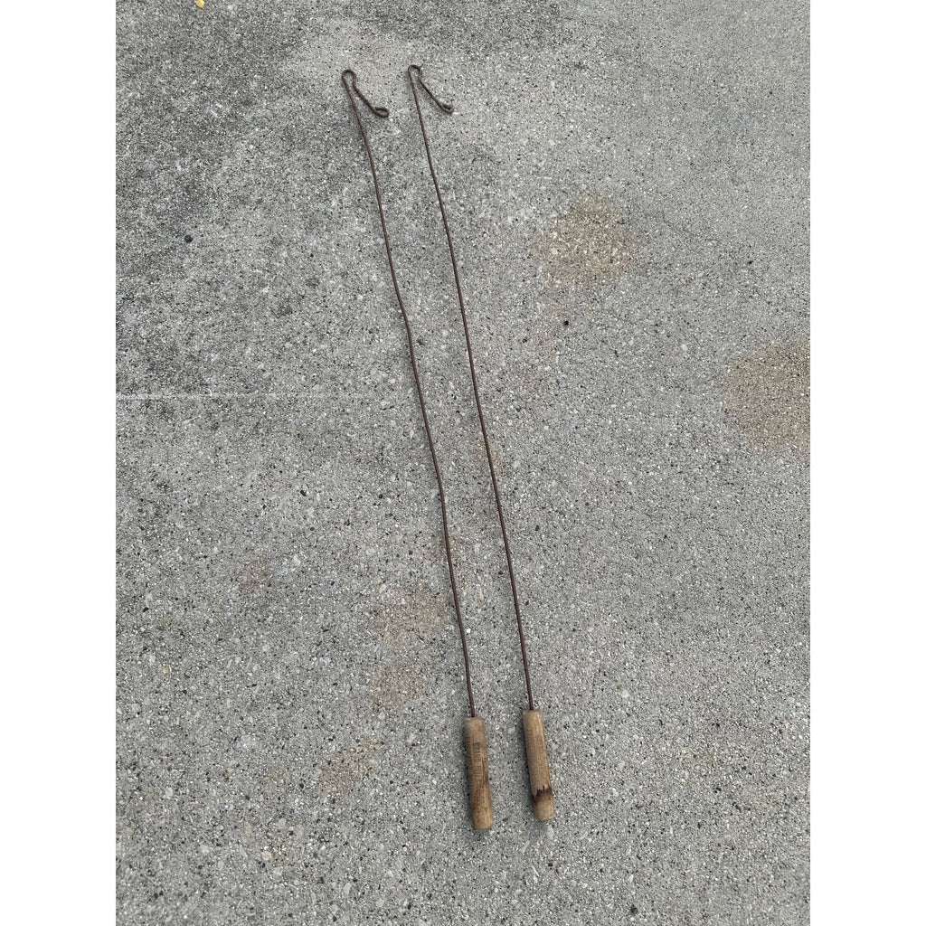 Primitive Farm Tool Chicken Catcher Poultry Advertising Feeds Equipment (2)