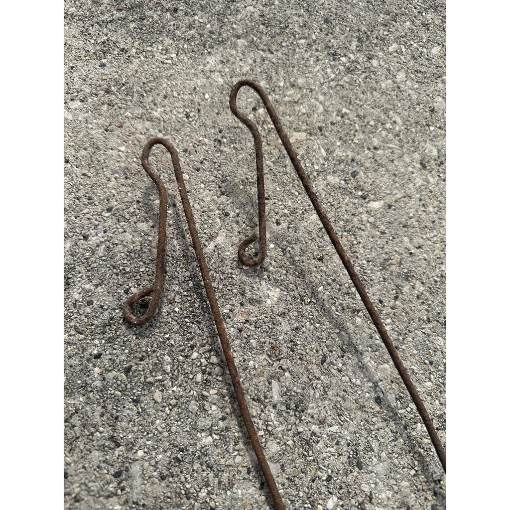 Primitive Farm Tool Chicken Catcher Poultry Advertising Feeds Equipment (2)