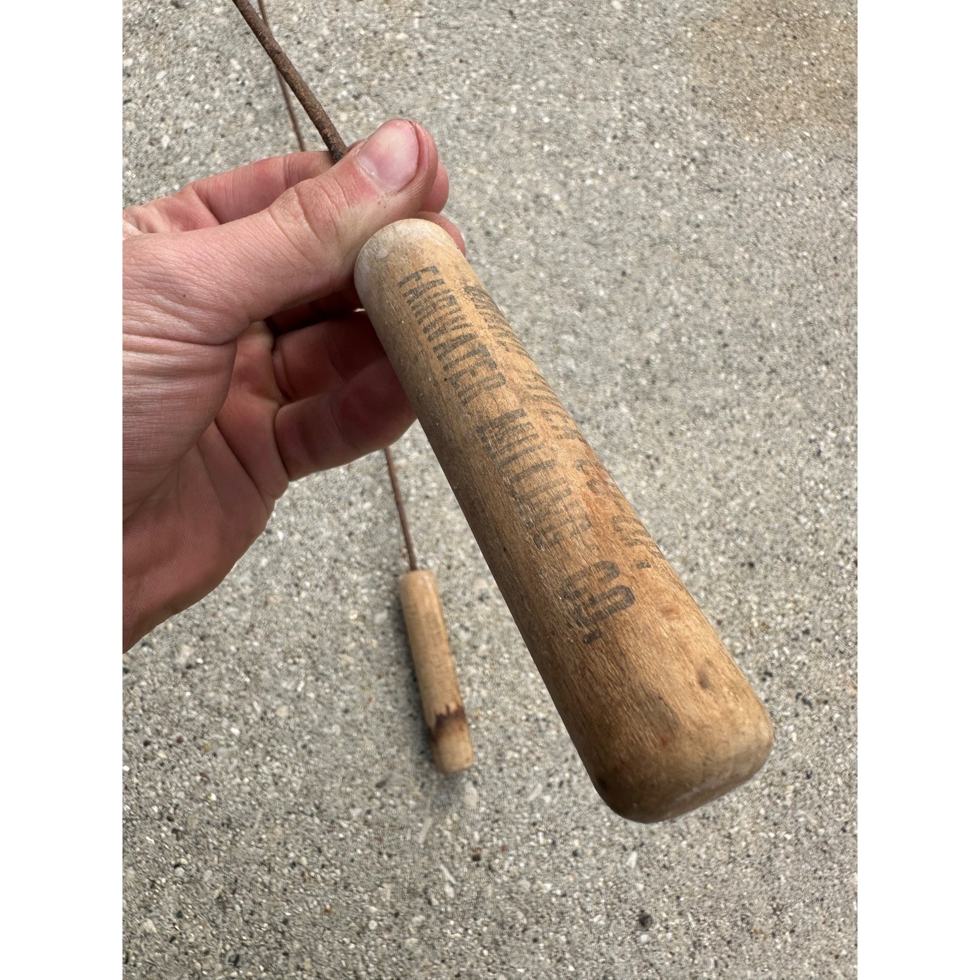 Primitive Farm Tool Chicken Catcher Poultry Advertising Feeds Equipment (2)