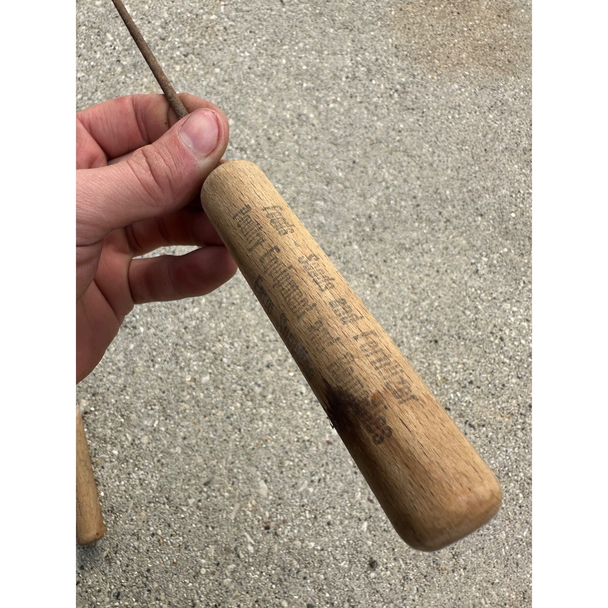 Primitive Farm Tool Chicken Catcher Poultry Advertising Feeds Equipment (2)