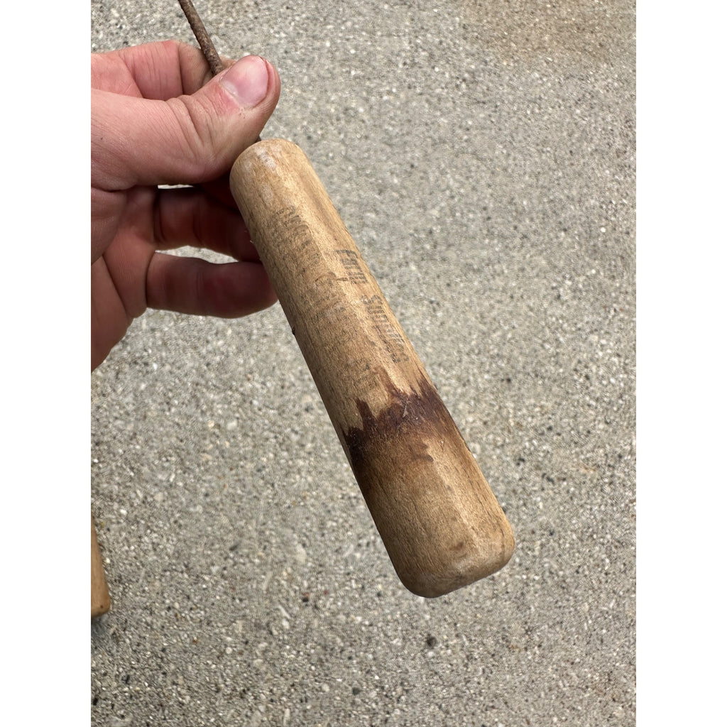 Primitive Farm Tool Chicken Catcher Poultry Advertising Feeds Equipment (2)