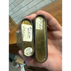RARE Vintage Lucky Strike Half & Half Tin Buckingham Vertical + Sample Size