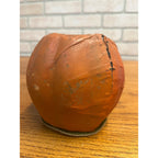 Antique Original German Halloween 4.5" Jack O' Lantern JOL Vintage Pressed Cardboard