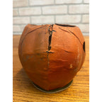 Antique Original German Halloween 4.5" Jack O' Lantern JOL Vintage Pressed Cardboard