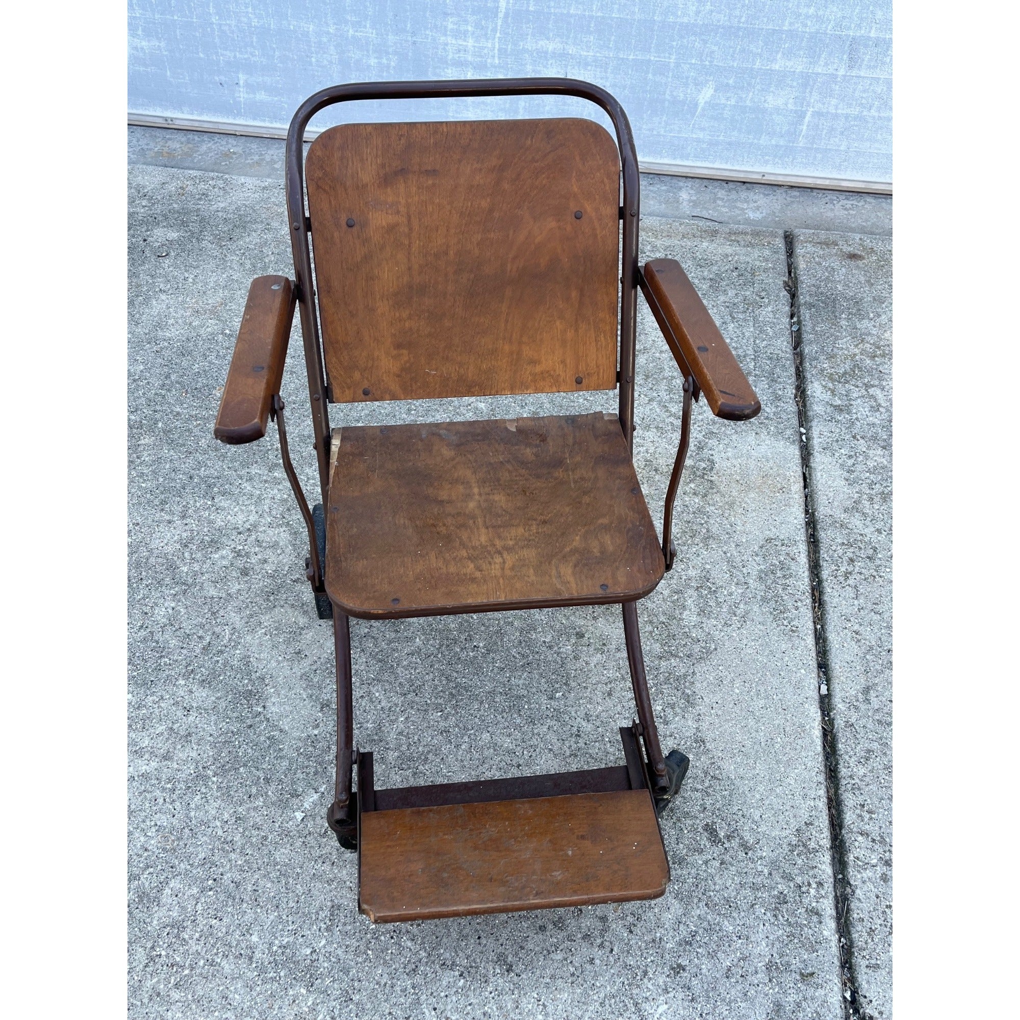 Vintage Will Ross Inc. Hospital Convalescent Tuberculosis Patient Wheel Chair