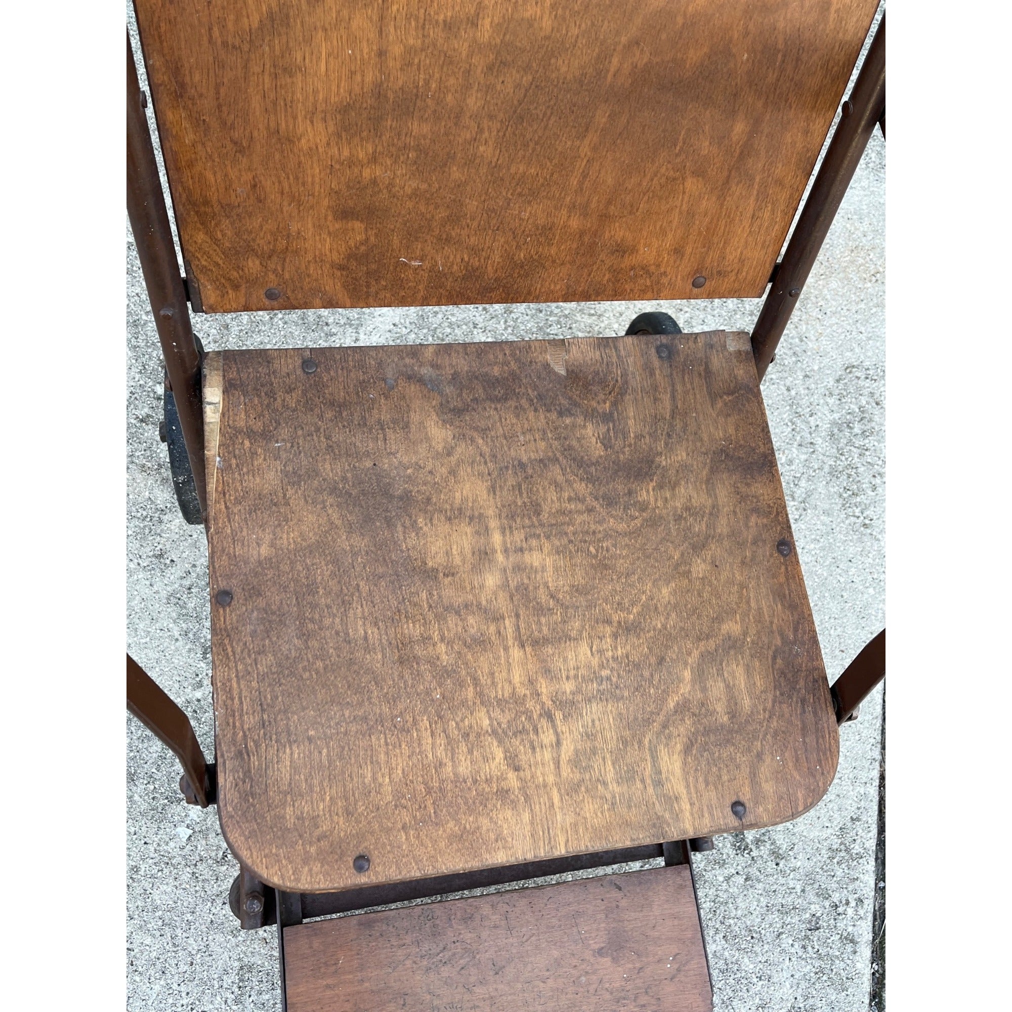 Vintage Will Ross Inc. Hospital Convalescent Tuberculosis Patient Wheel Chair