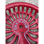 Antique Champion Cast Iron Tractor Farm Implement Seat  -- Repainted