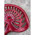 Antique Champion Cast Iron Tractor Farm Implement Seat  -- Repainted
