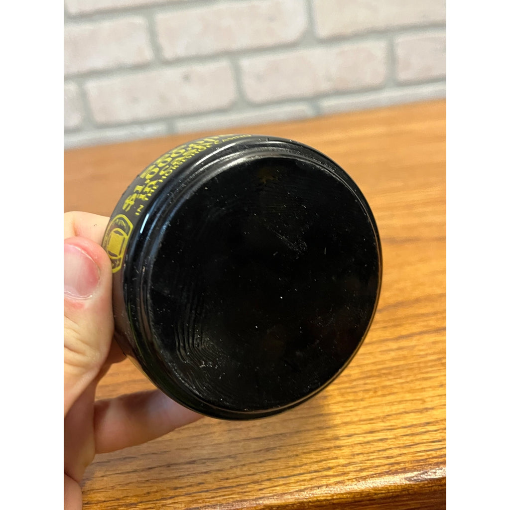 Vintage Horseshoe Hotel & Casino Las Vegas NV Black Glass Ashtray Advertising