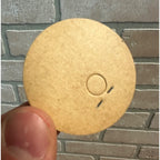 Milk Bottle Cap - Kruger Farms Dairy - Westfield, (Wisconsin) Wis WI - Blue