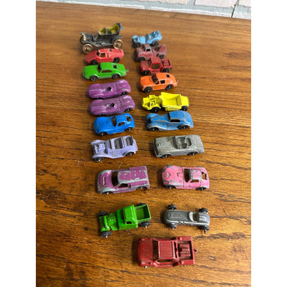 Vintage TootsieToy Diecast Metal Toy Cars Lot Vehicles Trucks Tow Racing ++