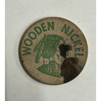 Vintage Schnitzelhaus Restaurant Bar Milwaukee Wisconsin Wooden Drink Trade Token