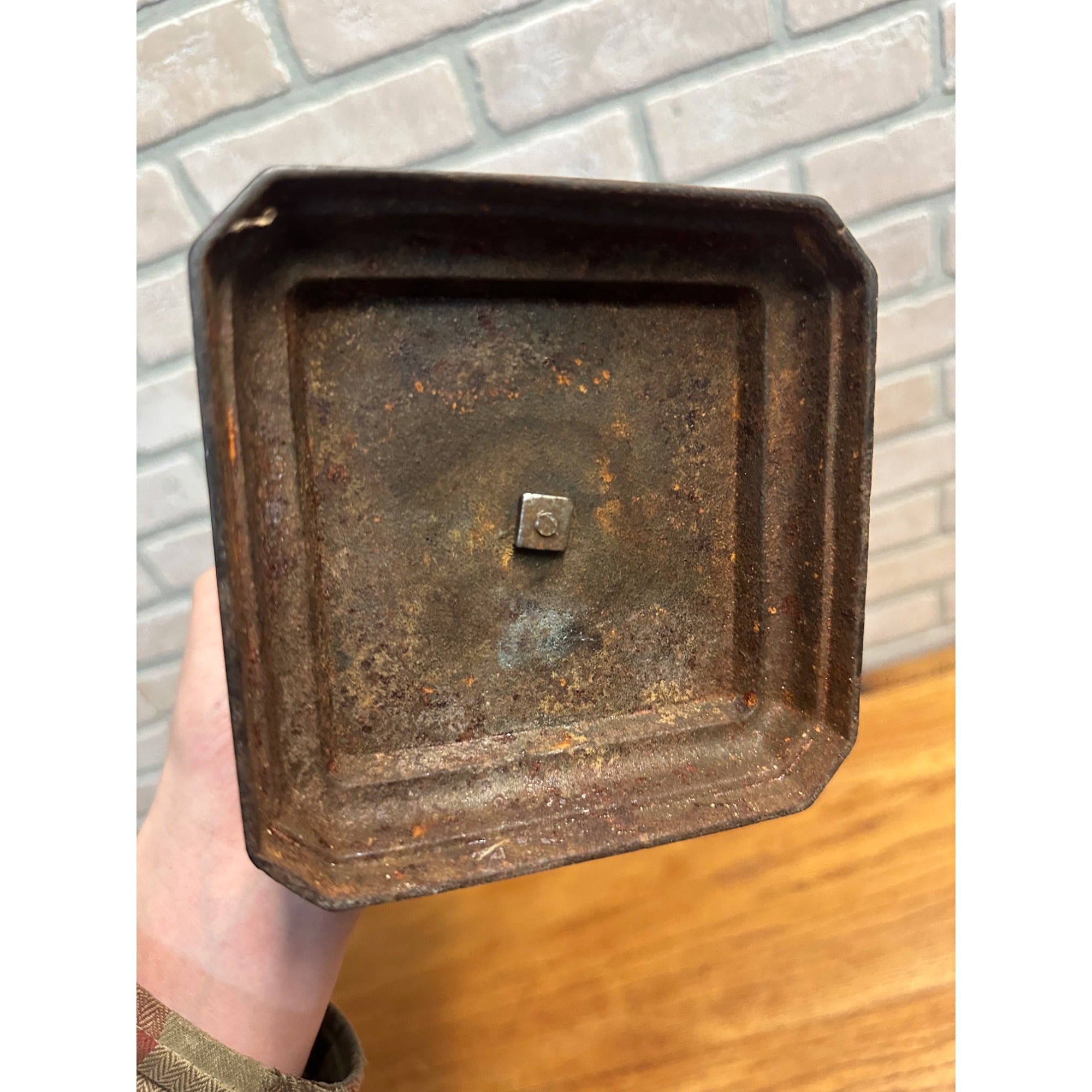 Antique Victorian 19th c. Oil Lamp w/ Reverse Painted Glass Column Child