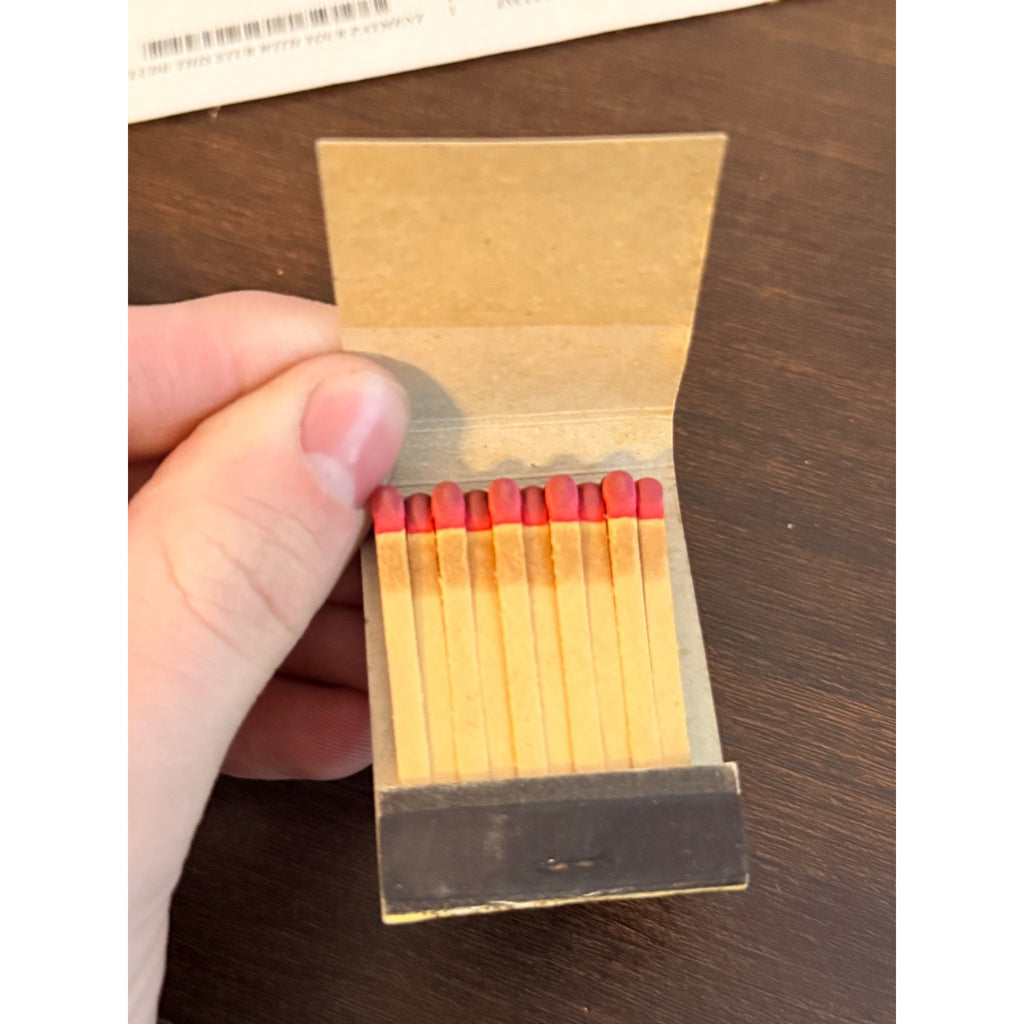 Vintage Brown Derby Hollywood Restaurant UNSTRUCK Matchbook FULL Lot (2)