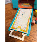 1974 Fisher Price Little People Play Family A Frame Family w/ Furniture Playset