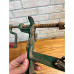 White Mountain Freezer Inc. Apple Peeler/Corer/Slicer Green Metal Fruit Tool