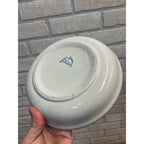 Louisville Stoneware Childs Ceramic Bowl Bear w/ Alphabet Blocks Paul Lipped Plate