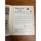 1972 Stock Car 200 Mile Race National Championship Souvenir Program Wisconsin