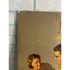 Vintage Nunn-Bush Shoes Oxford Store Display Advertising Cardboard Litho Sign