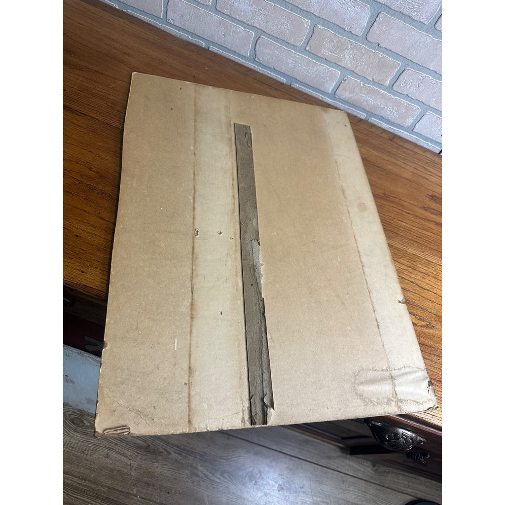 Vintage Nunn-Bush Shoes Oxford Store Display Advertising Cardboard Litho Sign
