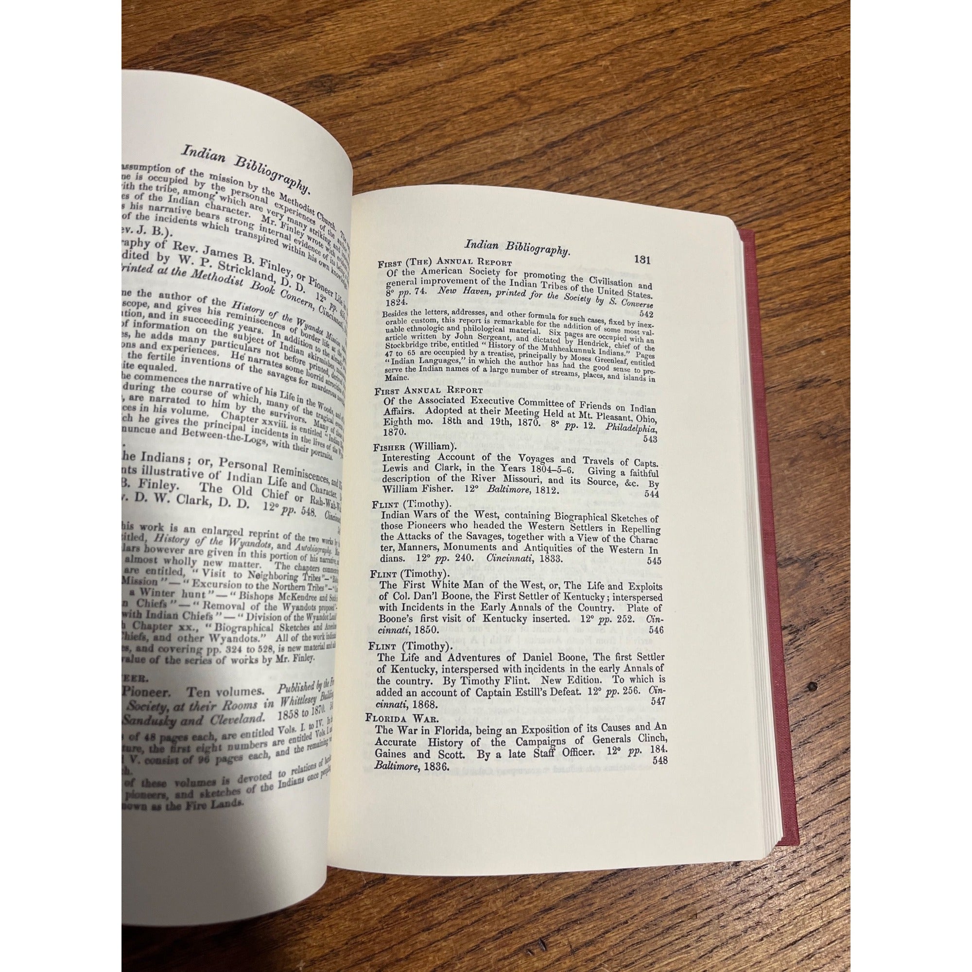 An Essay Towards An Indian Bibliography - Library Thomas Field HC Book 1991