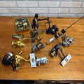Lot of Accucast Tundra Ice Fishing and FIshing Spinning Fishing Reels Denali
