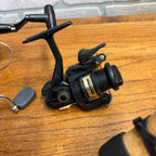 Lot of Accucast Tundra Ice Fishing and FIshing Spinning Fishing Reels Denali