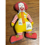 Vintage 1980s Ronald McDonald 15” Plush Doll Stuffed Toy McDonalds Promo