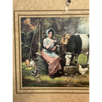 Vintage c1907 Wisconsin Feed & Fuel Company Advertising Sign Oshkosh Wis