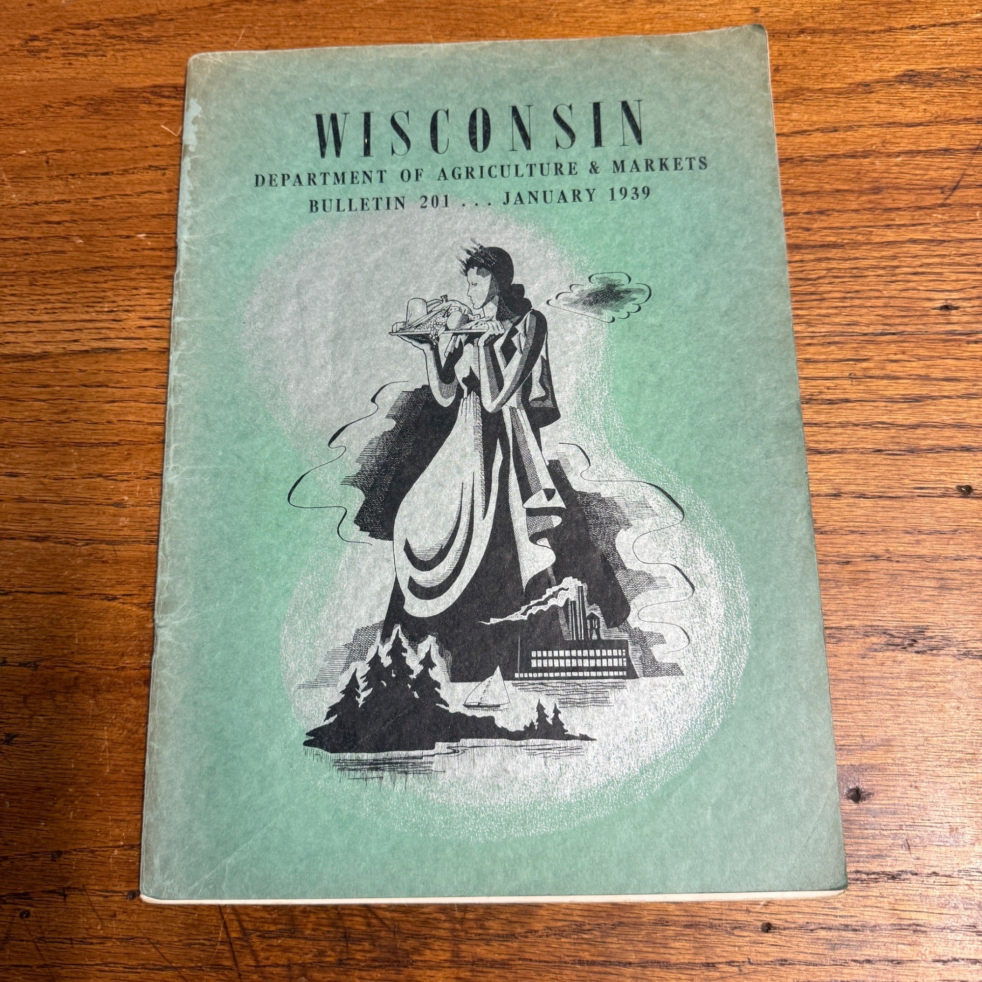 1939  Wisconsin Dept. of Agriculture & Markets Bulletin No. 201 Great Photos