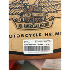 Harley-Davidson Men's Spoiler Helmet Asphalt Black 97355-01V SMALL