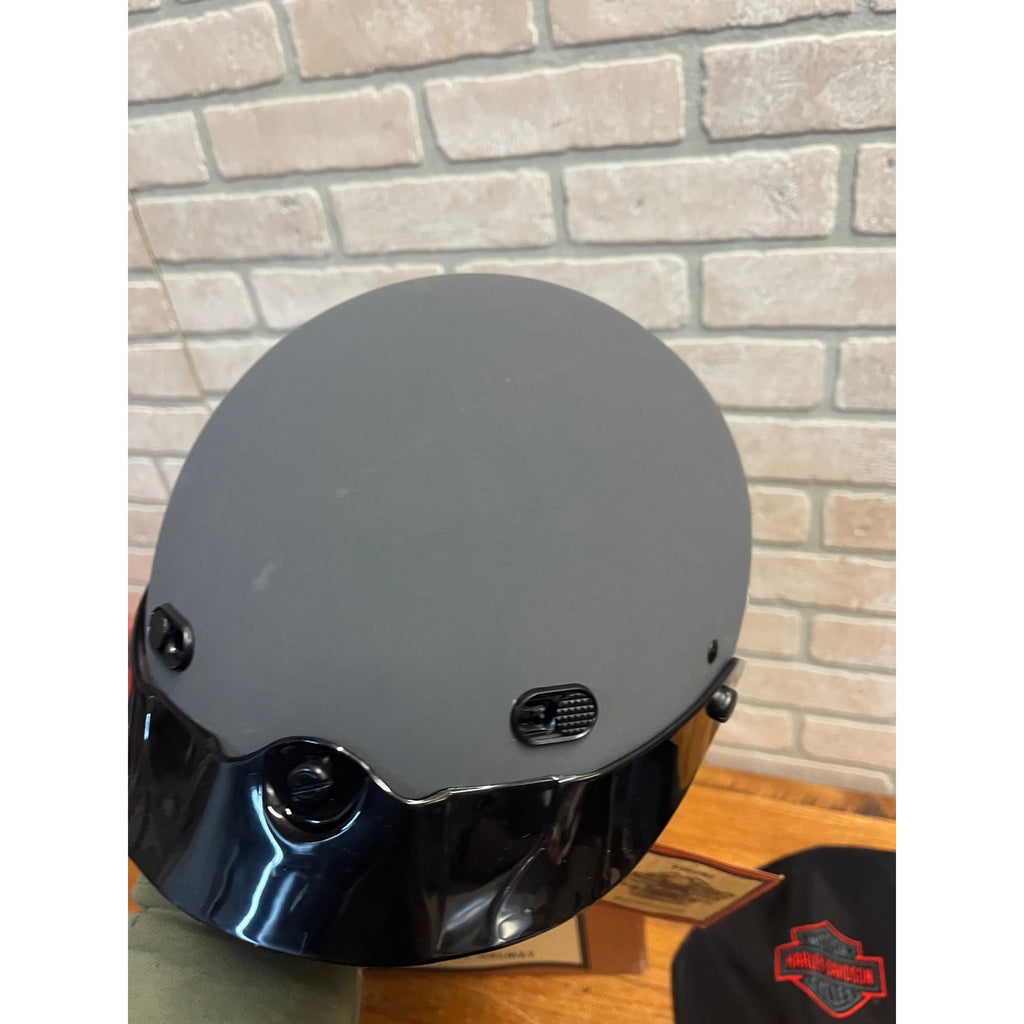 Harley-Davidson Men's Spoiler Helmet Asphalt Black 97355-01V SMALL