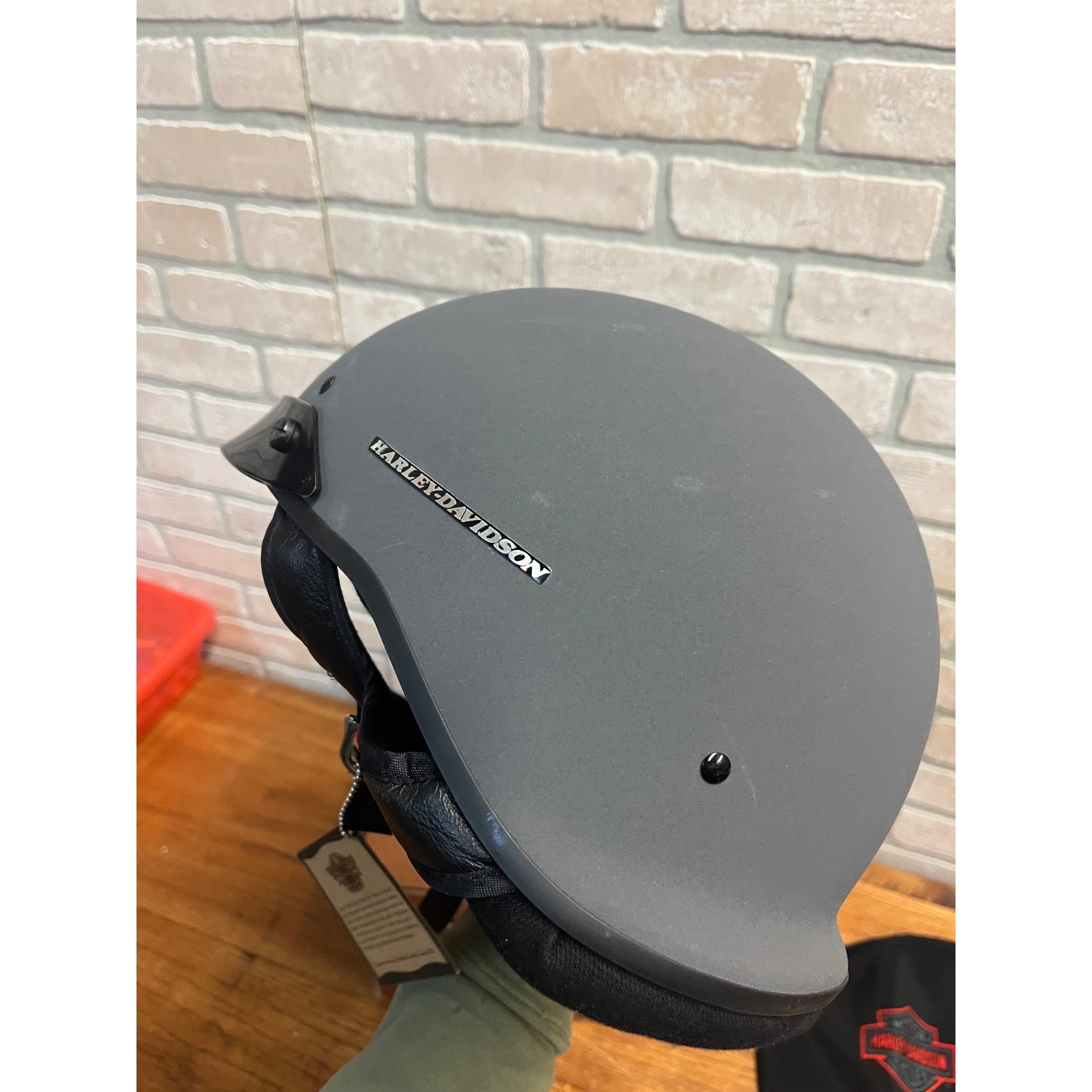 Harley-Davidson Men's Spoiler Helmet Asphalt Black 97355-01V SMALL