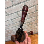 Vintage Craftsman Egg Beater Style Hand Crank Drill Auger Tool Antique Old