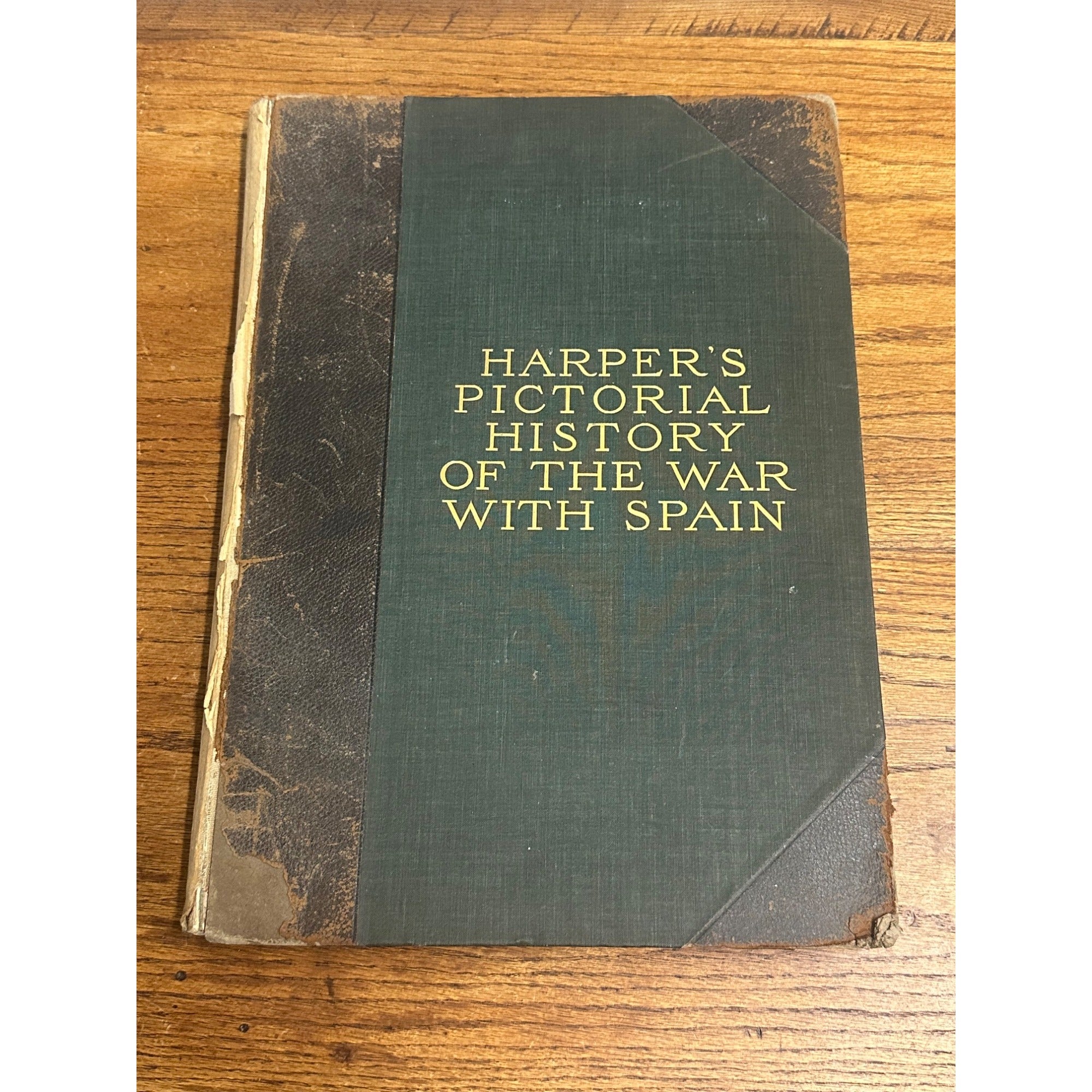 Original Harper's Pictorial History of the War with Spain 1899 Complete Hardcover