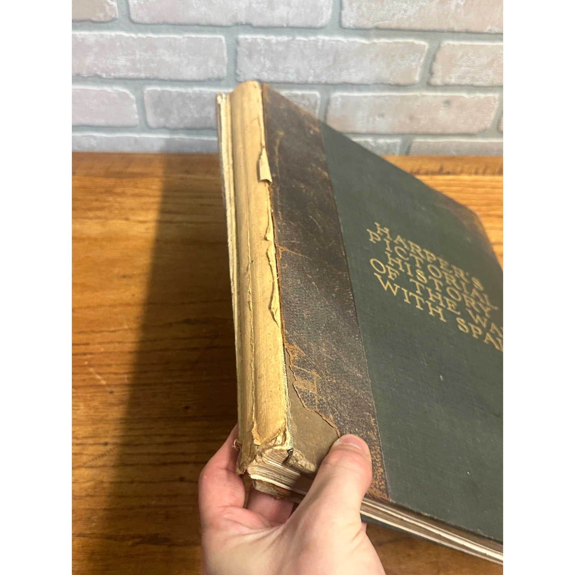 Original Harper's Pictorial History of the War with Spain 1899 Complete Hardcover