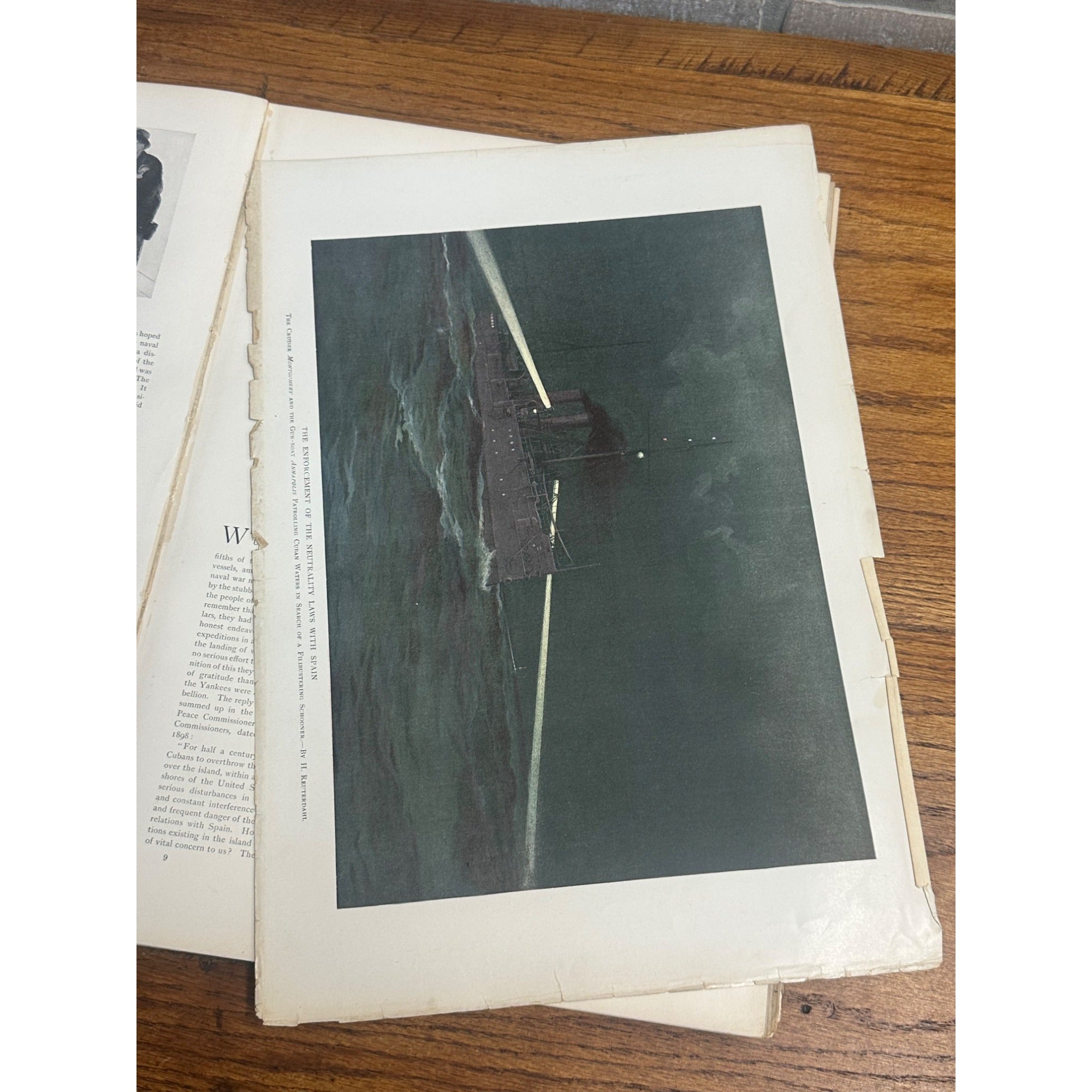 Original Harper's Pictorial History of the War with Spain 1899 Complete Hardcover