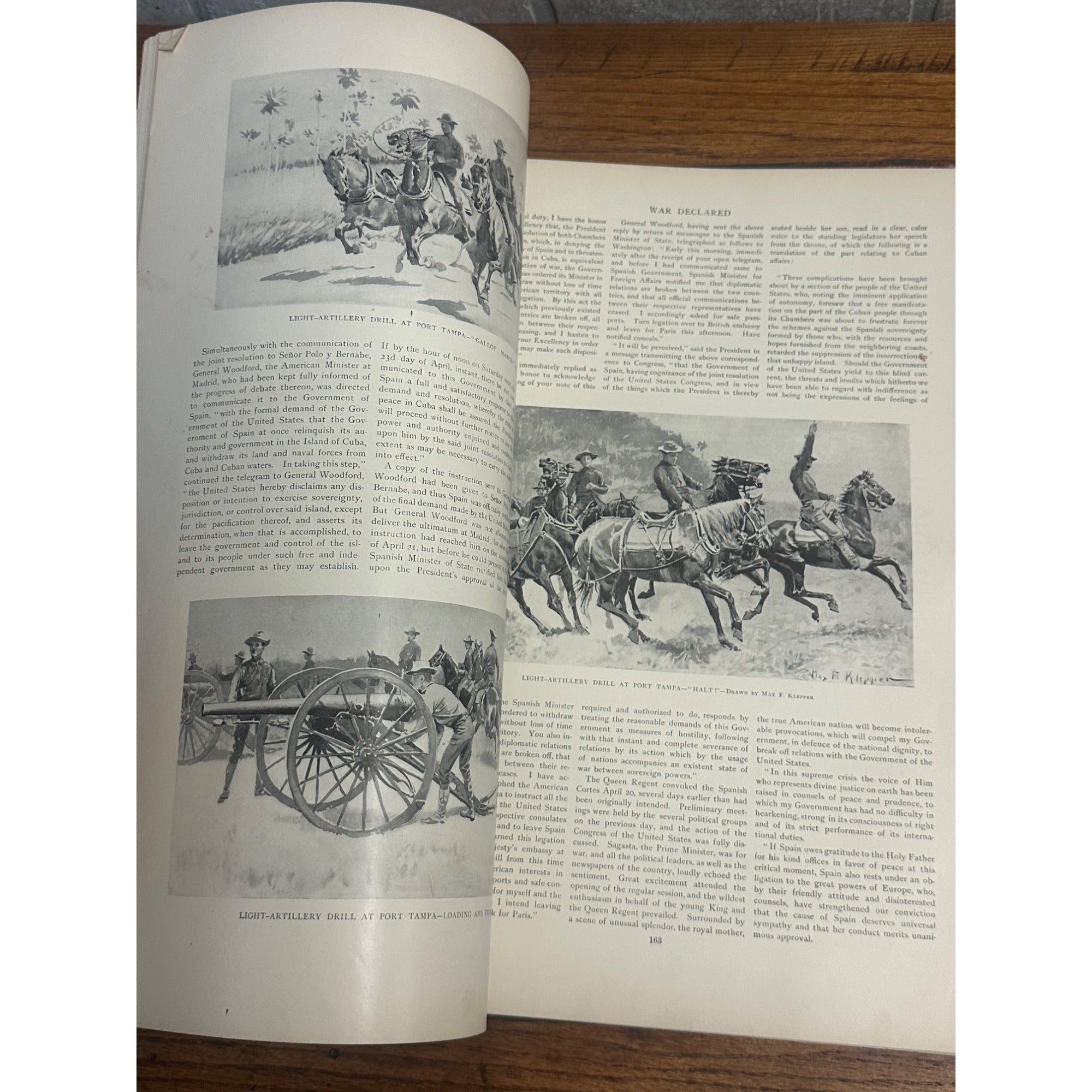 Original Harper's Pictorial History of the War with Spain 1899 Complete Hardcover