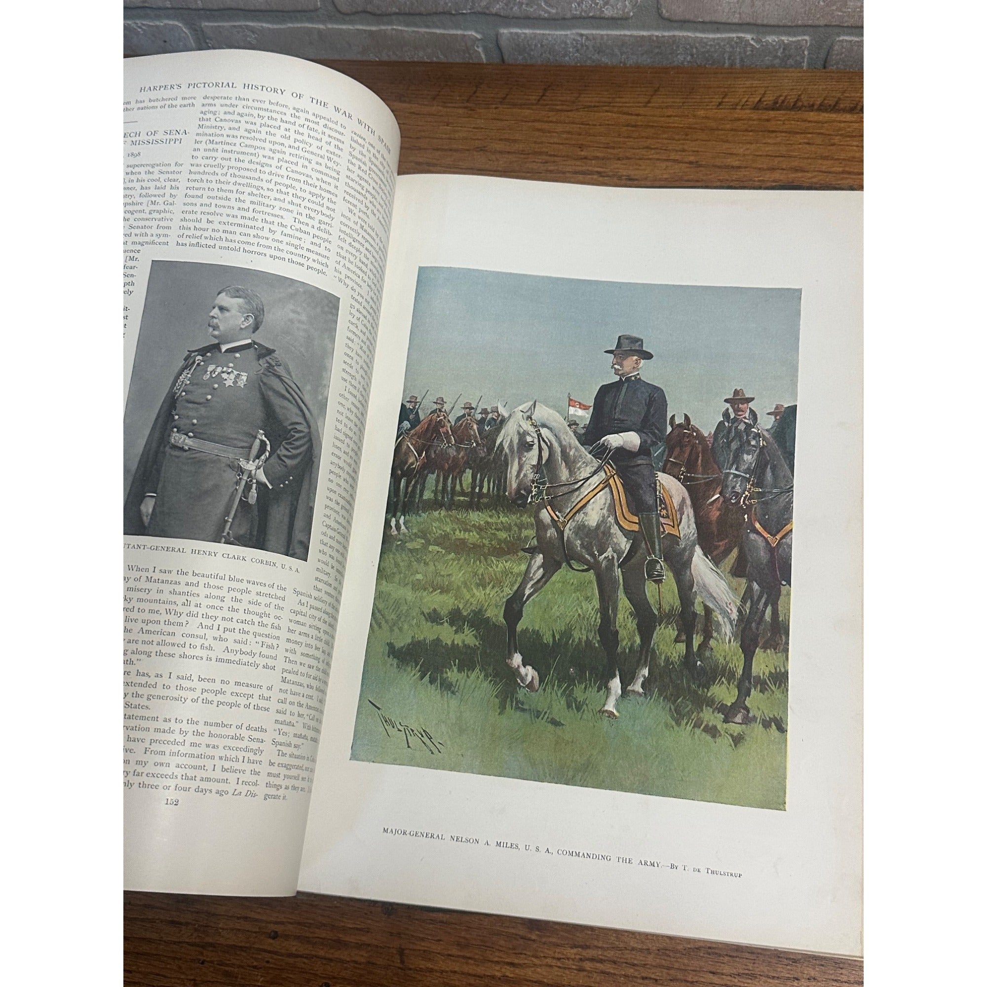 Original Harper's Pictorial History of the War with Spain 1899 Complete Hardcover