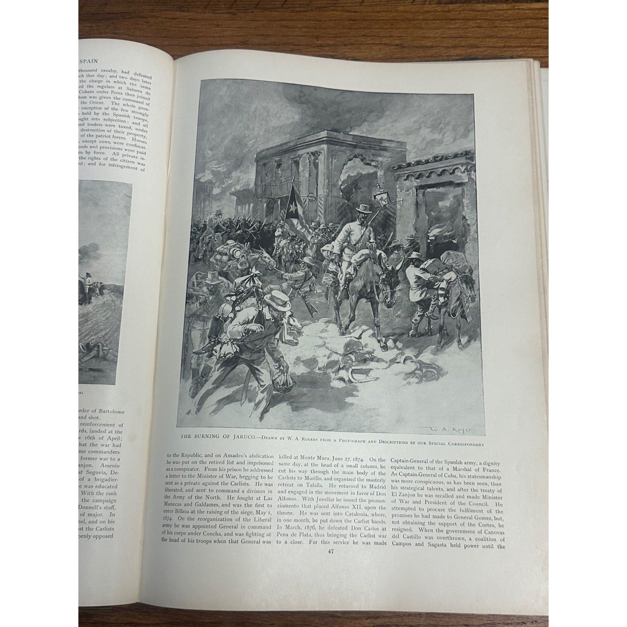 Original Harper's Pictorial History of the War with Spain 1899 Complete Hardcover