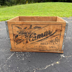 Pre-Prohibition Theo. Hamm's Brewing Co. St Paul MN Wooden Beer Crate Case Box
