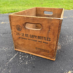 Pre-Prohibition Theo. Hamm's Brewing Co. St Paul MN Wooden Beer Crate Case Box