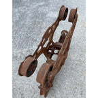 Antique F.E. Myer O.K. Unloader Cast Iron Farm Hay Trolley Barn Equipment