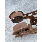 Antique F.E. Myer O.K. Unloader Cast Iron Farm Hay Trolley Barn Equipment