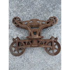 Antique F.E. Myer O.K. Unloader Cast Iron Farm Hay Trolley Barn Equipment