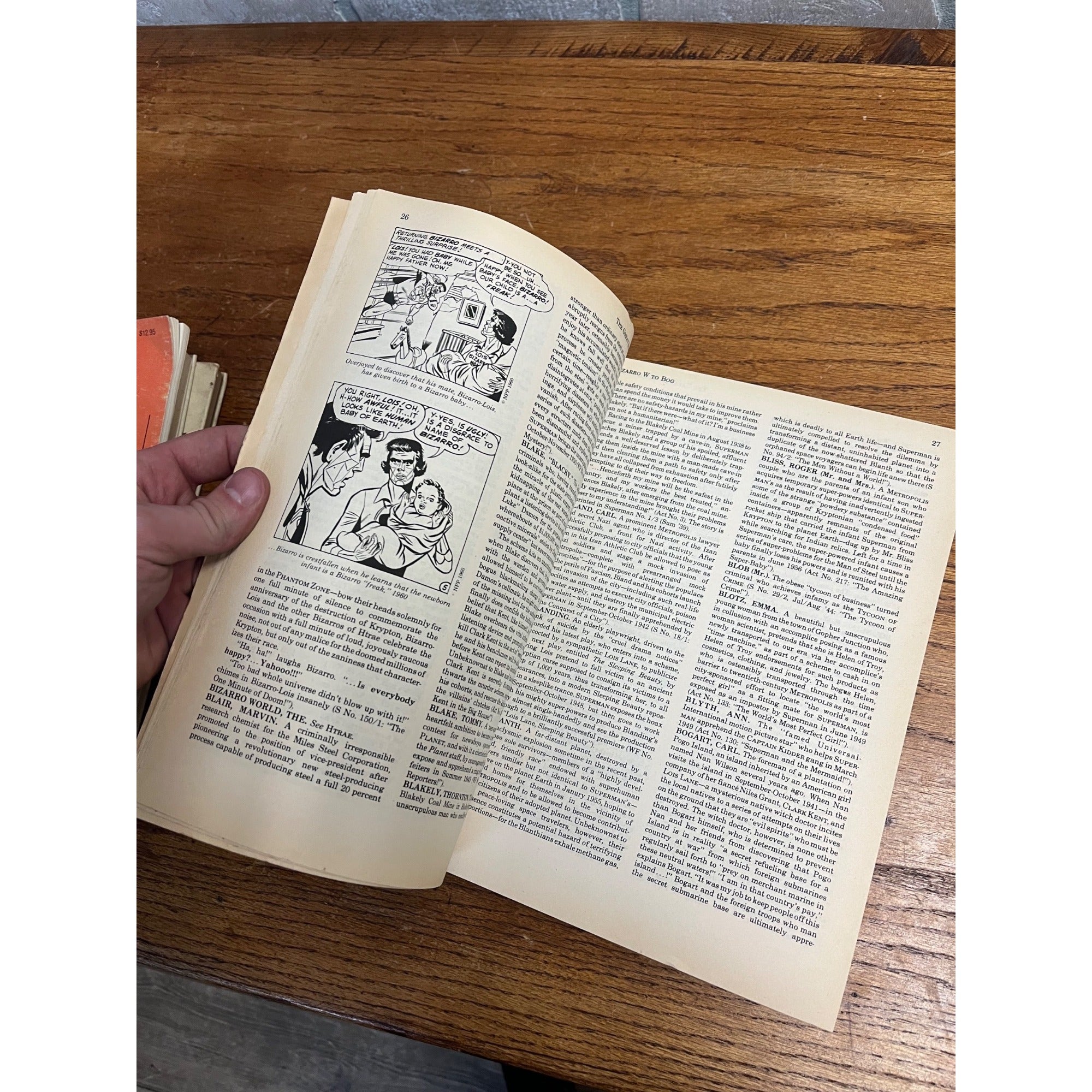 The Great Superman Book Complete Encyclopedia By Michael L. Fleisher