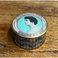 Vintage EYE LASH INE Tin 1916 Eyelashine pill box