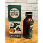 Vintage 1945 Panda Factory Finish Leather Shoe Polish Milwaukee Wis Box & Bottle
