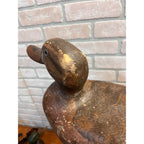 Ron Koch Vintage Mallard Pair Duck Decoy Vintage Wooden Decoy Omro Wisconsin WI