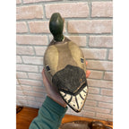 Ron Koch Vintage Mallard Pair Duck Decoy Vintage Wooden Decoy Omro Wisconsin WI